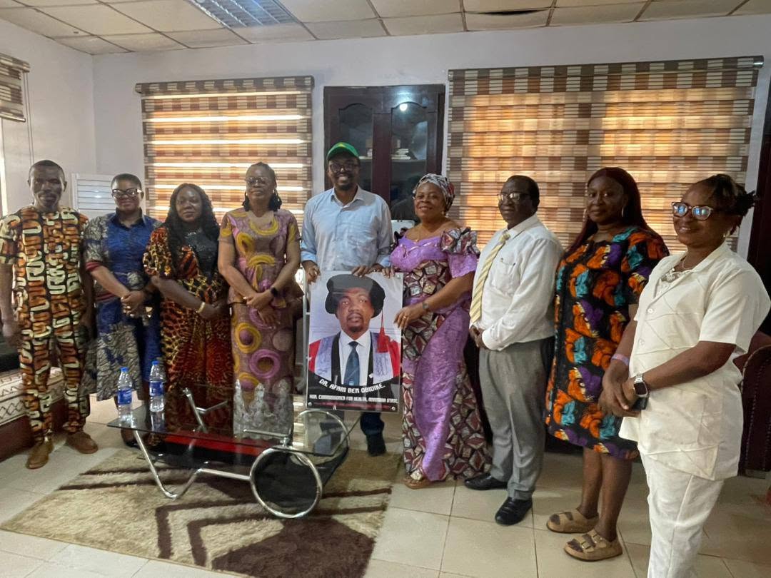 DR. UMEAKUEWULU PAYS CONGRATULATORY VISIT TO COMMISSIONER FOR HEALTH, SEEKS STRONGER COLLABORATION F